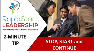 How to Learn from Every Event -  Stop, Start, Continue - 2 Minute Tip