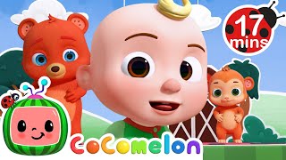 Do The Vegetables Dance with JJ + More | JJ's Animal Time | Moonbug Kids - Food & Family
