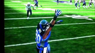 Madden 12 best catching touchdown EVER!