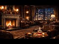 Late Night by the Fire – 1920s Jazz Lounge Ambience