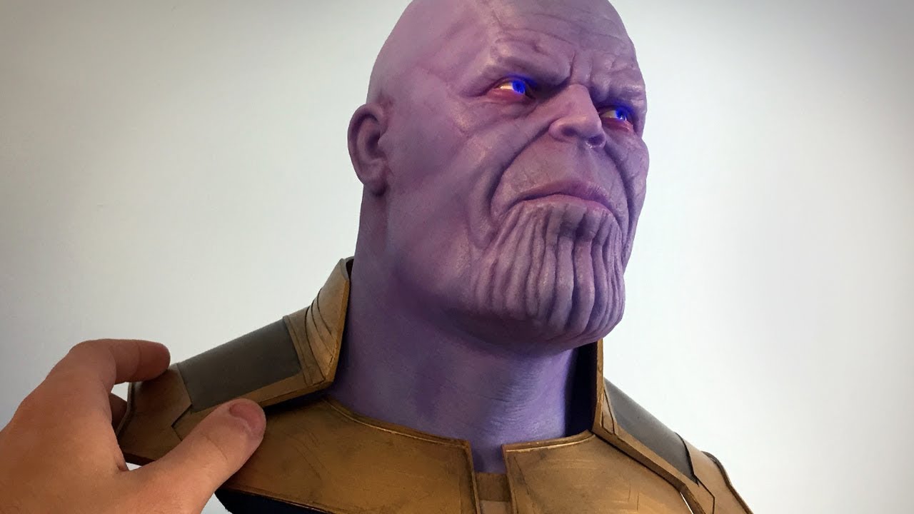 วิธี ปั้น โมเดล  2022  Thanos Sculpture Timelapse - Avengers: Infinity War