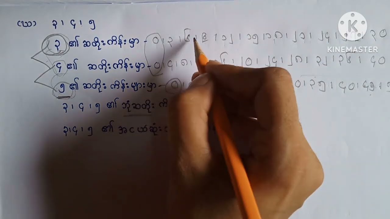 ပဥ္စမတန်း သင်္ချာ/အခန်း(၉)/အပြည့်ကိန်းများ/အပိုင်း(၇)/grade5/mathematics