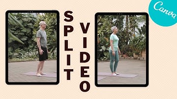 Hoe maak je een splitscreenvideo in Canva | Tutorial van DLC Ventures India