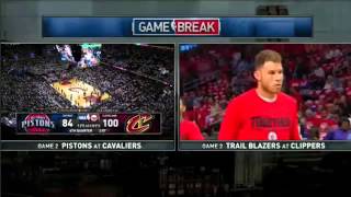 NBA Playoffs:Game 2: Detroit Pistons vs Cleveland Cavaliers | April 20, 2016 - Part 7