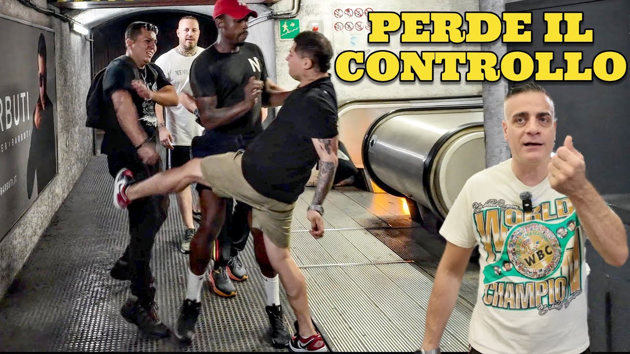 Noto Borseggiatore perde il controllo e vuole aggredire un connazionale