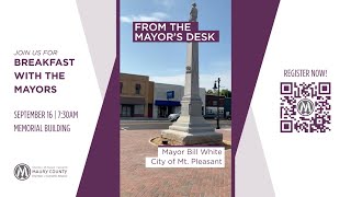 From the Mayors Desk-Bill White, City of Mount Pleasant, TN