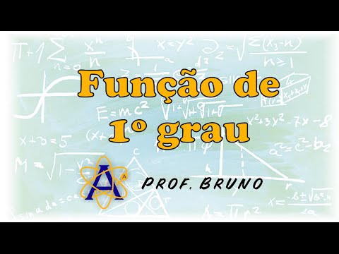 Função de 1º Grau