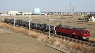 【配給輸送】 EF81-141+常磐線E531系 5両 藤代～取手通過