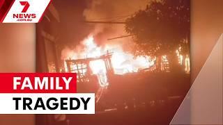 Three family members killed in Wiley Park granny flat fire | 7NEWS
