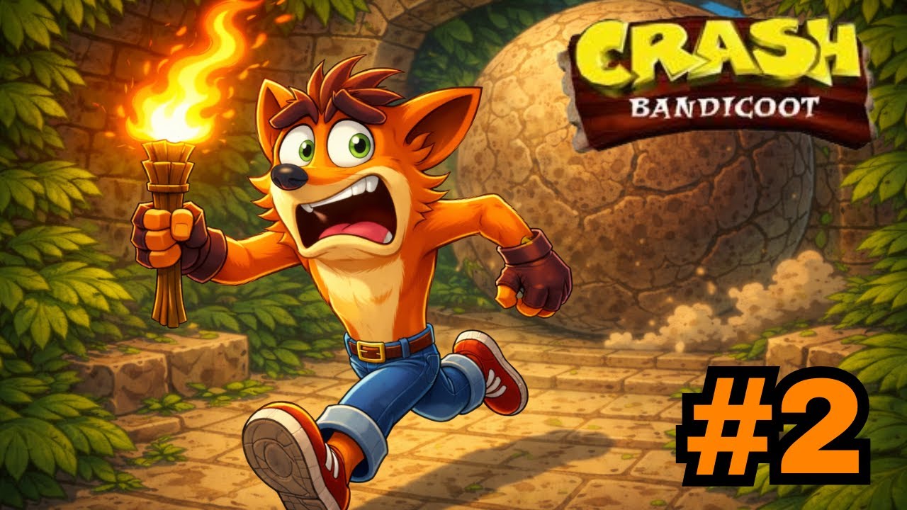Sufriendo en Sunset Vista!!!! El PEOR nivel del juego :( | Crash Bandicoot #2