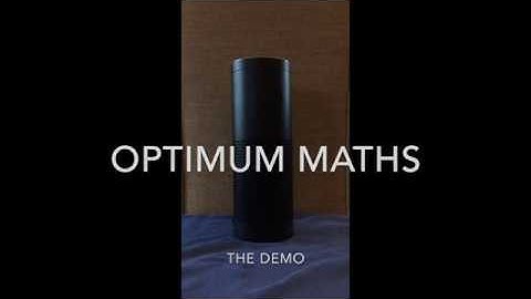 OPTIMUM MATHS  Alexa Skills Demo Video