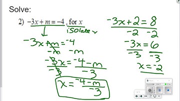 Literal Equations Intro