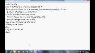 How To Put Ringtone On iPhone 5S,6,6Plus,6S,6S Plus  Working 100% screenshot 3