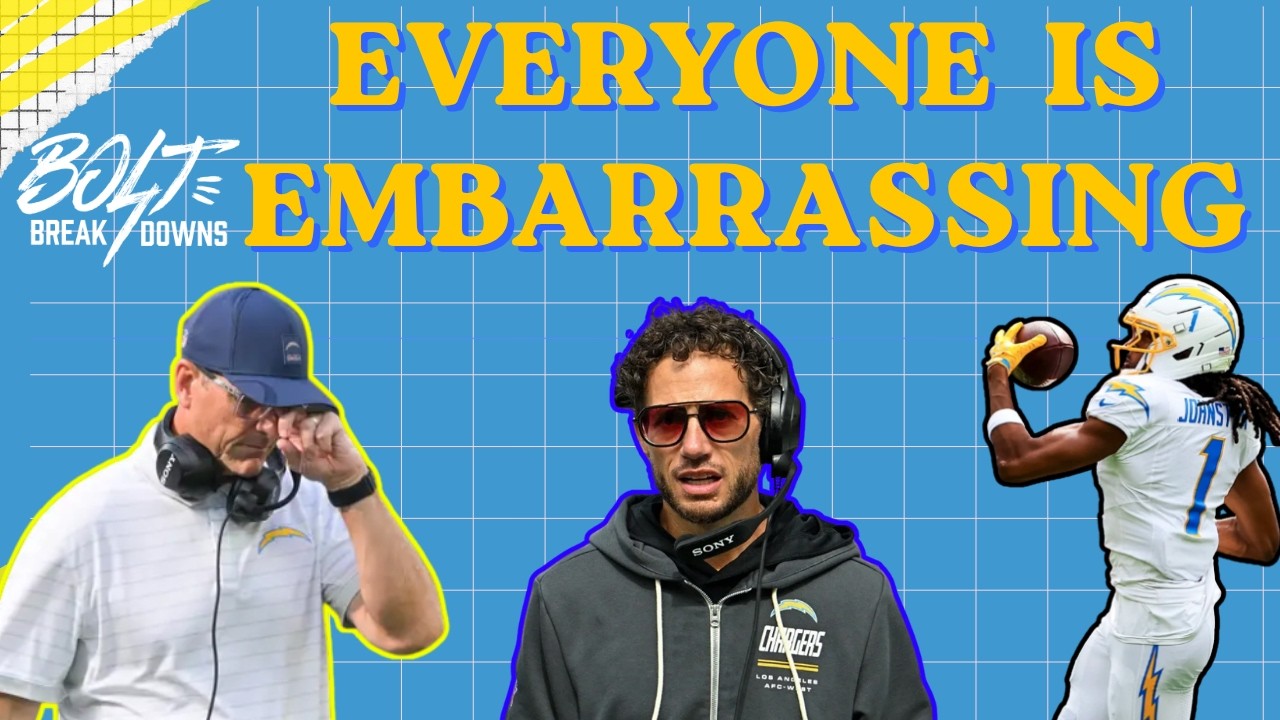 The Chargers are still embarrassing: Hideous offense, Herbert regression, and pathetic coaching