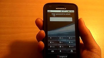 Motorola Atrix 4G: Wet Fingerprint Scanner better than iPhone 5S finger print scanner!