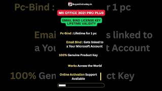Office 2021 Pro Plus Lifetime Key | Genuine Activation Guide 🔑