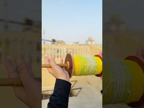Rooftop Kite Flying ✨😍🪁#kiteflying #outdooractivity #ytshorts #shorts #kite #patangbazi