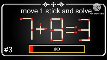 move 1 stick to solve the equation @ mr Indian hacker  #crezy xyz #puzzles #matchstick game