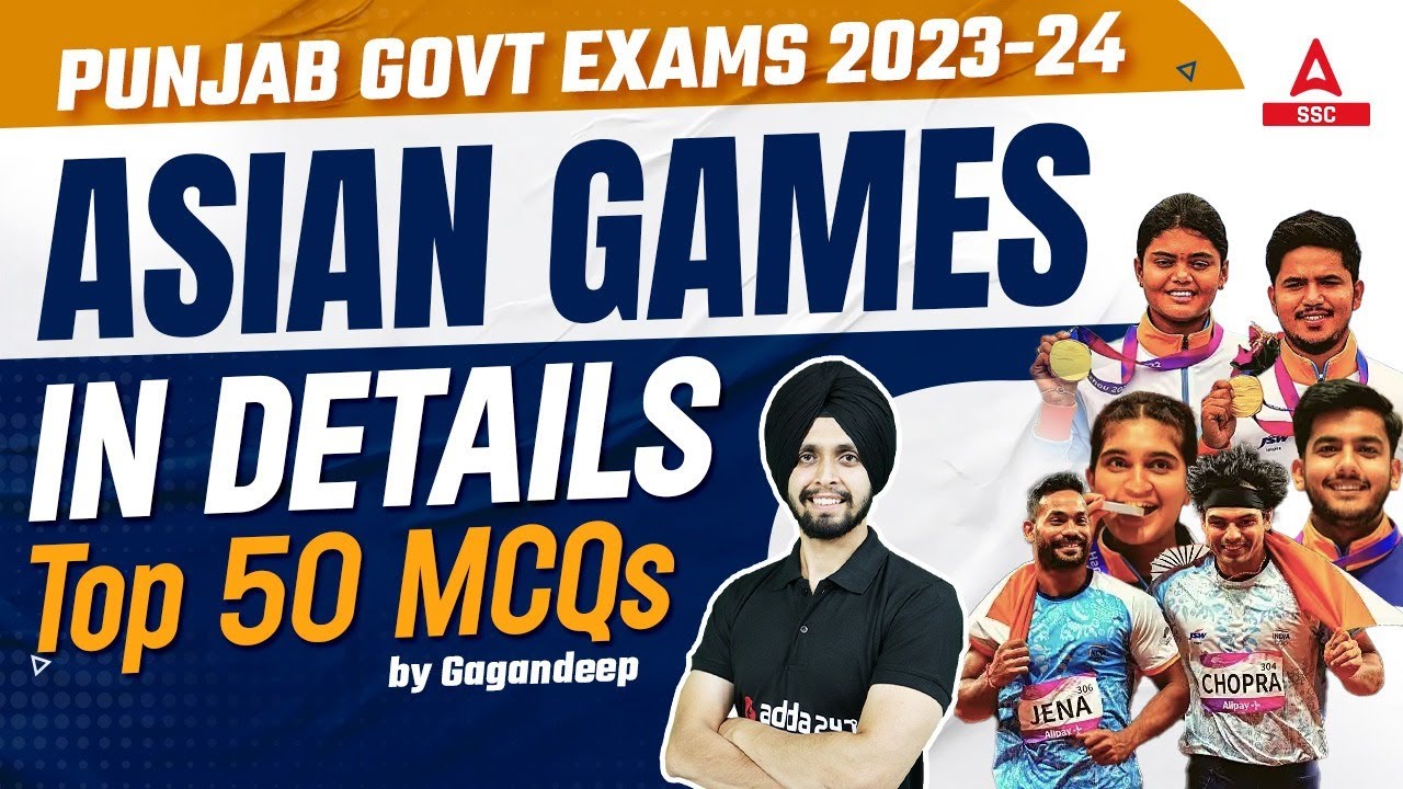 Asian Games 2023 Current Affairs | Asian Games 2023 | Top 50 MCQs - YouTube