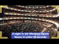 A night in the winspear opera house in under 60 seconds