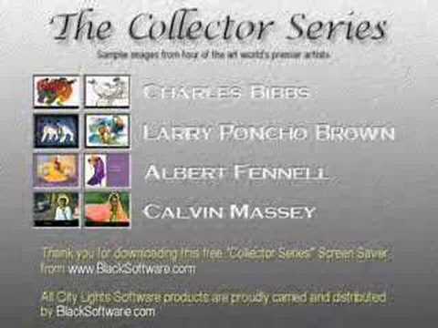 Black Fine Art Screensaver Showcase 
