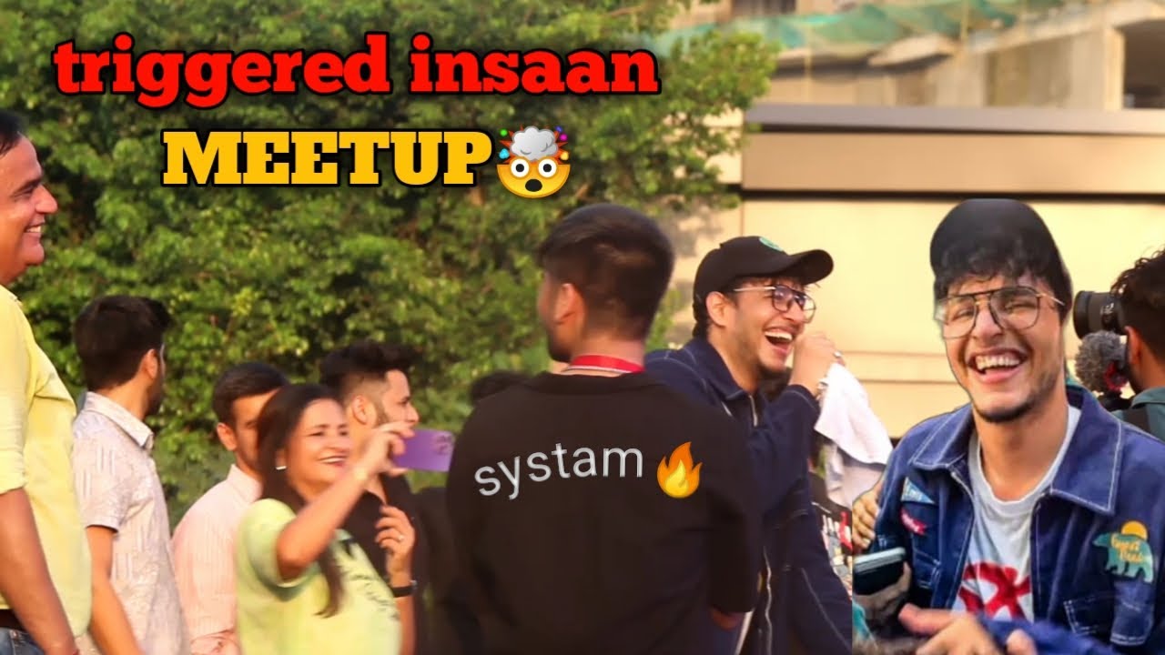 I Met @triggeredinsaan Today In Delhi Haat Meetup | #fukrainsaan meetup malhan family meetup  ||