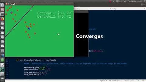 Fun With OpenCV - k-Means Visualization
