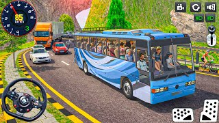 Bus Driving Euro Coach 3D: Realistic passenger bus simulator pick & Drop - bus android gameplay screenshot 1
