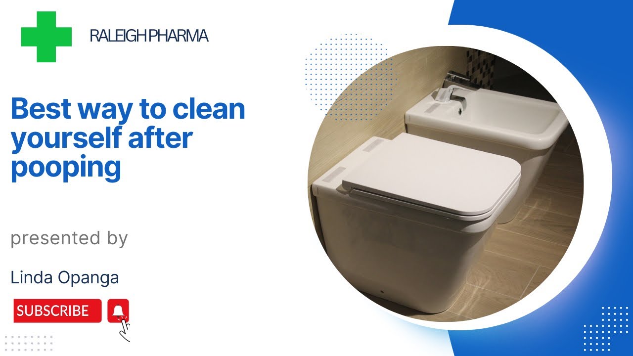 How to clean your butt after pooping - YouTube