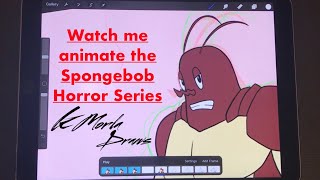 Animating the Spongebob Horror Series! Draw&Talk