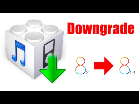 How To Downgrade From iOS 8.2 To iOS 8.1.3