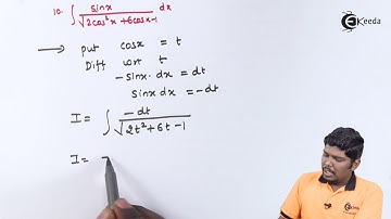 Integration of Linear and Quadratic Expression problem No.10 - Integration - Diploma Maths - 2