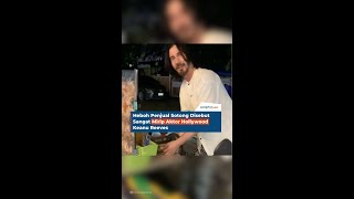 Heboh Penjual Sotong Disebut Sangat Mirip Aktor Hollywood Keanu Reeves