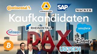 DAX stabil - Commerzbank, Wacker, Continental, Infineon, UBTECH, Rheinmetall, Bitcoin