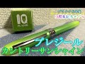 【万年筆】この見た目で3000円！？10周年特別限定モデルのプレジールがカッコイイ！【プラチナ万年筆】