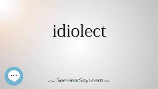 idiolect - Smart & Obscure English Words Defined 👁️🔊🗣🧠✅