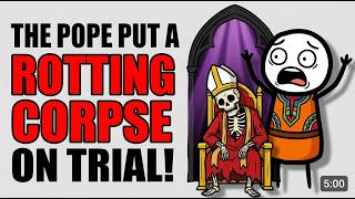 The Pope Who Put a Rotting CORPSE on Trial! (Cadaver Synod 897 AD)