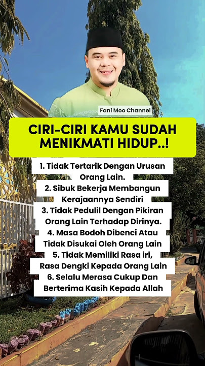 Ciri-ciri kamu sudah menikmati hidup #ustadzhilmanfauzi #dakwahislam #kehidupan #fyp #masukberanda