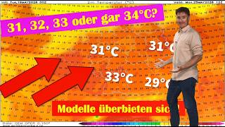 Was macht GEM denn da? Wettermodelle drehen Pfingsten mächtig an der Hitzeschraube!