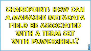 Sharepoint: How can a managed metadata field be associated with a term set with powershell?