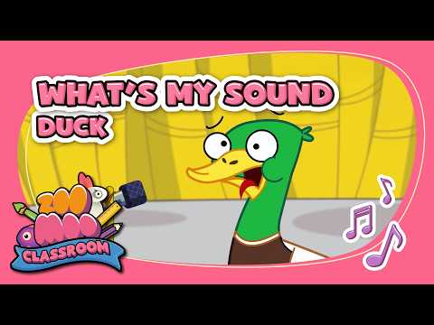 What's My Sound: Duck| @ZooMoo⁩ | #kidslearning #kidsgames