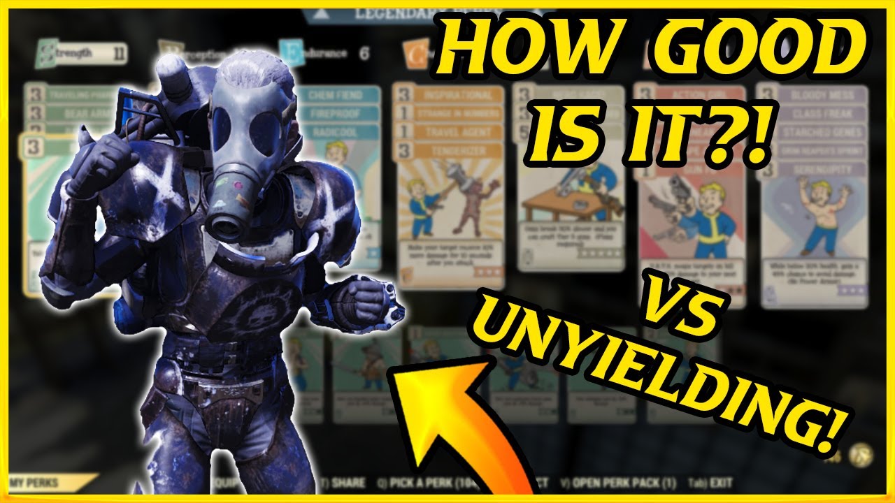 [Fallout 76] Powerful Legendary Armor?! Worth It?! YouTube