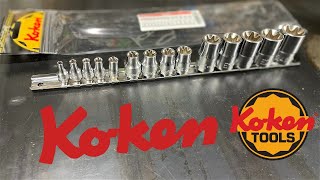 Koken E-Torx Socket Set (RSX425/14)