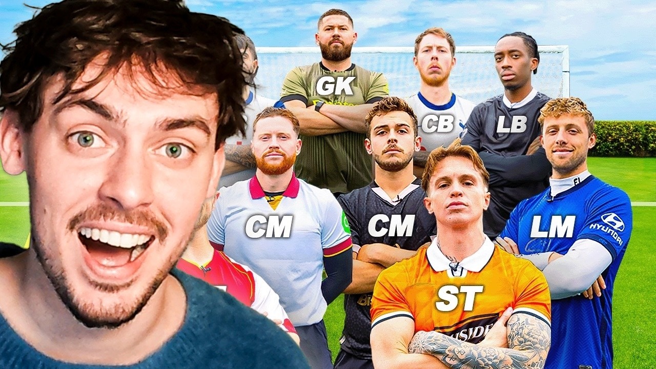 1 Footballer from Every Position Competes for £10,000 (Reaction)