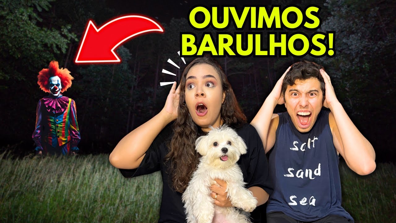 PASSAMOS A MADRUGADA no QUINTAL *vimos uma pessoa??