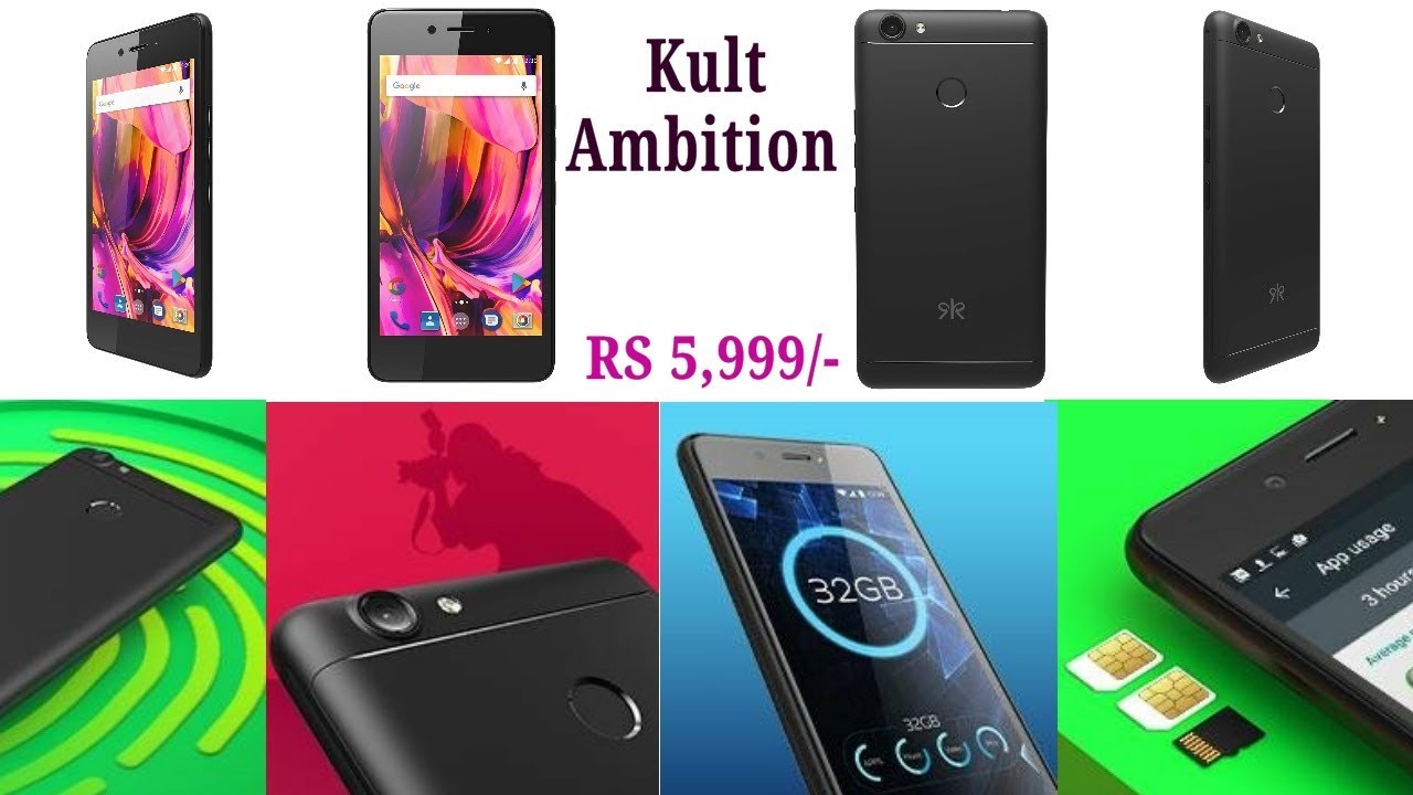 Kult Ambition 4G smart phone