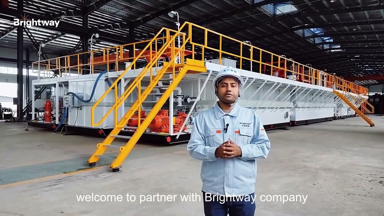 (ZJ40)1000hp Drilling Rig Mud System-Brightway Solids Control