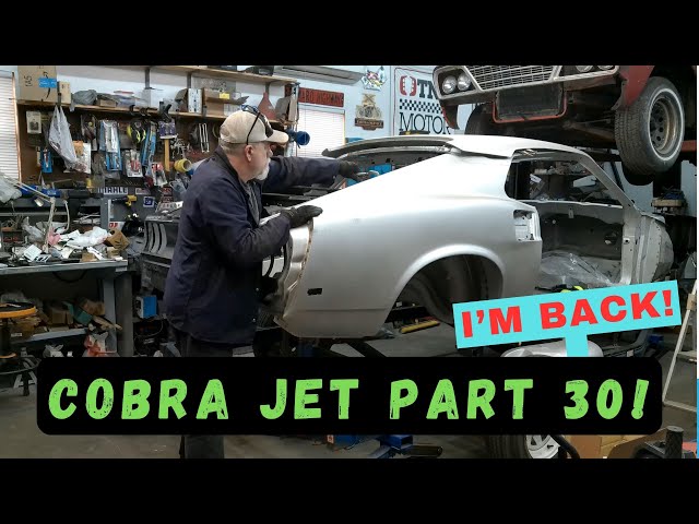 Mustang trunk divider issues in a 69 Cobra Jet Mustang. Slither part 30. class=