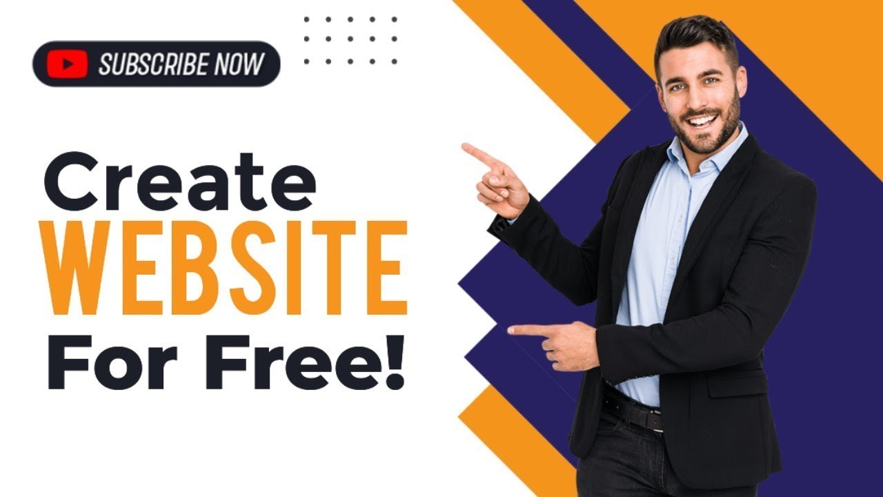How to create a website for free 2025 (in just 4 Steps) - YouTube