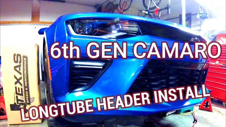 How To Install Texas Speed Longtube Headers On A 6th Gen Camaro